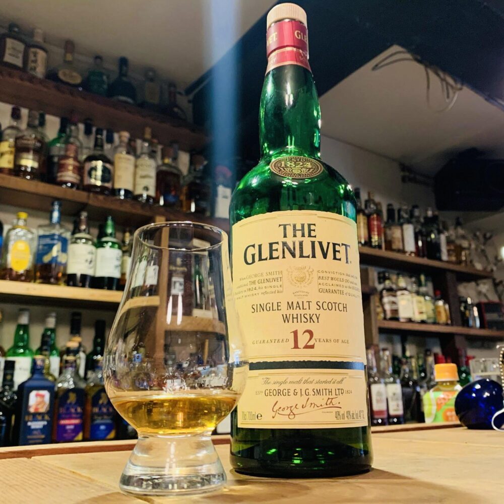 グレンリベット GLENLIVET 12年 旧ボトル 750ml - 酒